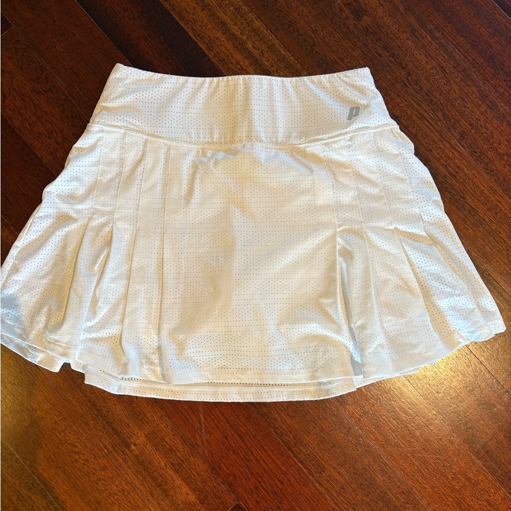 Prince White Mini Skirt